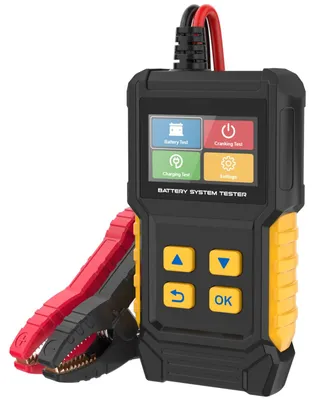 Batterietester 12V/24V, 30-2000 CCA, digitaler Analysator