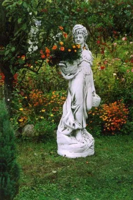Image de Statue romaine Statue femme Statues sculpture jardin 140cm 253
