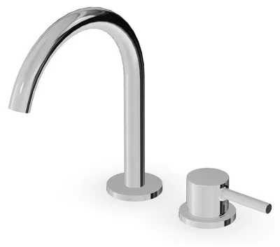 Zdjęcie produktu dla CASA39 Zucchetti Pan S – dwuotworowa bateria umywalkowa ZPA419