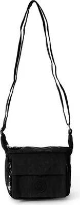 Image de Bag Street Femme Sac à main Sac de soirée en nylon noir 17x15x7 OTJ232S
