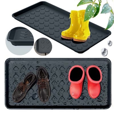 Schuhablage Matte 71,6X34,8 Cm Abtropfschale Schale Fussmatte Schuh Schuhmatte