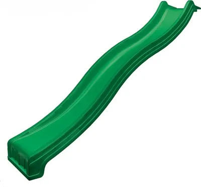 Produktbild von Rutsche mit Wasseranschluss - Länge 3 m - Farbe: Grün,
