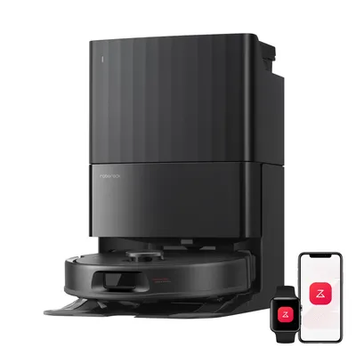 Produktbild von Roborock Qrevo S Pro Staubsauger Roboter mit Wischfunktion, 18.500Pa, Anti-Tangle System, 75 °C Heißwasser-Moppwäsche, Multifunktions-Dockingstation