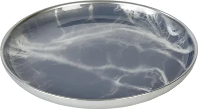Produktbild von Lambert Teller Achat Grau Silber (21cm)