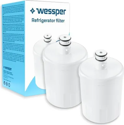 Zdjęcie produktu dla 2x Filtr wody Wessper do lodówek LG, Kenmore zamiennik LT500P, WSL-1, WF-290, ADQ72910902, ADQ72910901, 5231JA2002B, GEN11042FR-08,