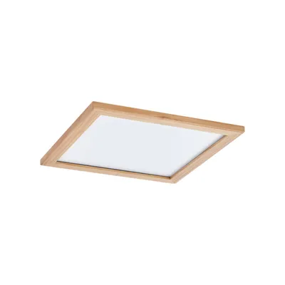 Produktbild von Lucande LED-Deckenleuchte Joren, 42 cm, Holz, CCT, Remote