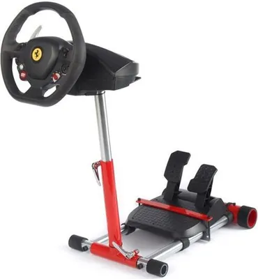Produktbild von Wheel Stand Pro F458/SPIDER V2 Rosso WSP-V2-THR-ROSSO Lenkrad Ständer