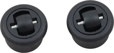 Produktbild von Eingelassene drehbare Räder 360° für Möbel, Möbelrollen aus Holz, Rohrdurchmesser 3x2 cm, 2 Stück