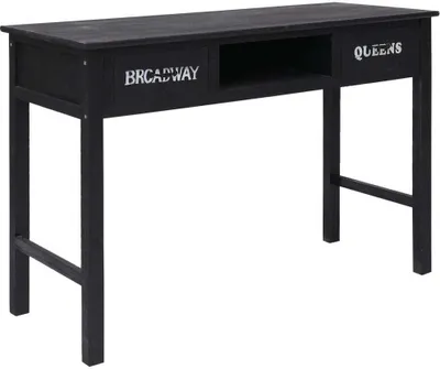 Produktbild von Konsolentisch Schwarz 110 x 45 x 76 cm Holz