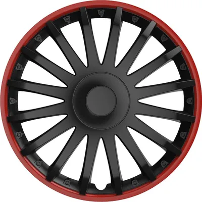 Immagine prodotto di 10293 Cristallo 14" nero e rosso