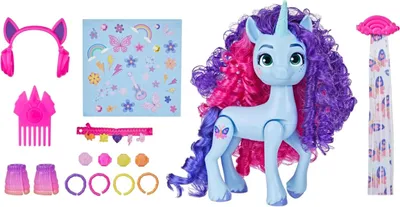 Produktbild von My Little Pony Spielzeug Misty Brightdawn Festival-Styling Accessoires 3+