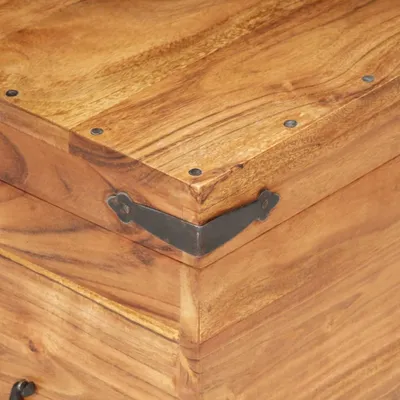 Zdjęcie produktu dla vidaXL Kufer 90x40x40 cm lite drewno akacjowe