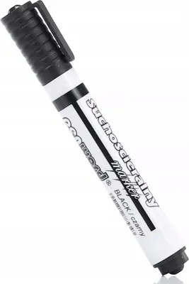 Zdjęcie produktu dla Marker suchościeralny czarny (12szt)
