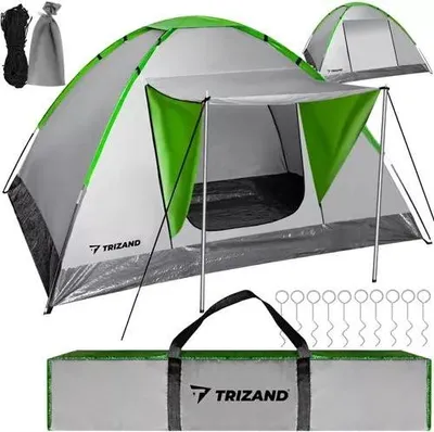 Produktbild von Trizand Touristenzelt für 2-4 Personen. Montana 23481