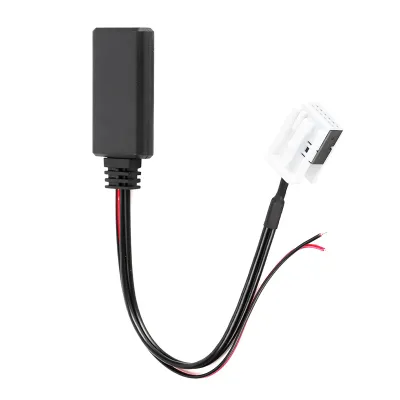 Obrázok produktu pre Modul Bluetooth do auta, adaptér kábla AUX-IN, kábel Bluetooth AUX, kábel AUX pre hands-free hovory do auta, kábel zvukového hudobného adaptéra