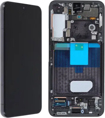 Produktbild von Original Dynamic AMOLED Display Touchscreen Bildschirm & Rahmen Phontom Schwarz für Samsung Galaxy S22 S901B & Werkzeug