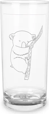 Produktbild von Mr. & Mrs. Panda Tumbler Koalabär 200 ml - Transparent - Geschenk, Trinkglas, Glas, Traum, Träumen, Schlafzimmer, schlafen, Trinkbecher, Bär, Lustige Sprüche, Wasserglas