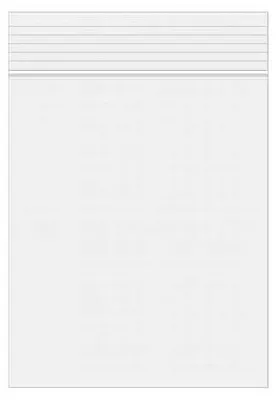 Produktbild von Druckverschlussbeutel Transparent 7.5x10cm PE 150 Mikron (100 Stück) [6PE34]