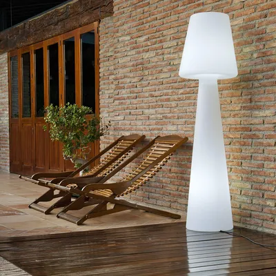 Produktbild von NewGarden LOLA 165 LED Stehlampe 165cm + RGB, Akku, Fernbedienung Innen & Außen IP65 XXL 8436542234887
