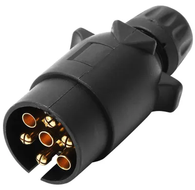 Image de Attelage à 7 broches, étanche, 12 V, connecteur pour remorque, caravane