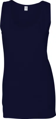 Immagine prodotto di Gildan - Top senza maniche "Softstyle" da donna RW9988 (L) (blu navy)