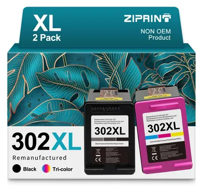 Obrázek produktu pro Sada inkoustových kazet 302 XL pro tiskárny HP (černá a barevná)