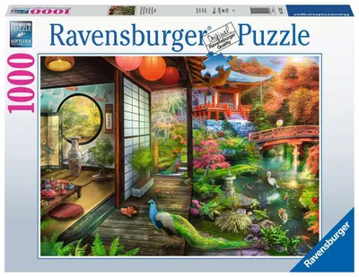 Immagine prodotto di Ravensburger - Puzzle casa da tè giardino giapponese 1000pz