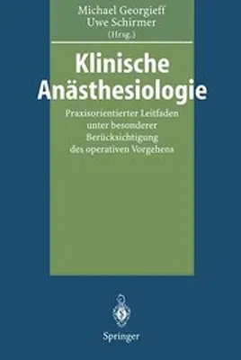 Produktbild von Klinische Anästhesiologie