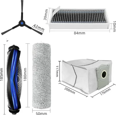 Immagine prodotto di INF Kit di accessori per aspirapolvere robot Ecovacs Deebot X8 Pro Plus