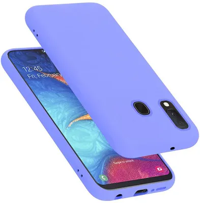 Obrázok produktu pre Cadorabo ochranné puzdro pre Samsung Galaxy A10e / A20e vo fialovej farbe puzdro na mobilný telefón kryt TPU Etui