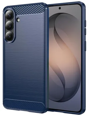 Obrázok produktu pre Techsuit – Carbon Silicone silikónové puzdro pre Samsung Galaxy S26 – modré