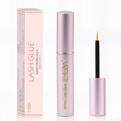 Obrázok produktu pre Lepidlo na riasy, 5 ml, priehľadné/biele, na báze latexu, rýchlo schnúce