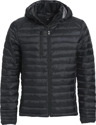 Produktbild von Jacke Hudson mit daunenähnlicher Wattierung, abnehmbarer Kapuze und Reißverschlusstaschen