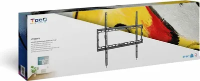 Obrázok produktu pre Pevný nástenný držiak TooQ LP1080F-B TooQ LP1080F-B pre TV 37-80"/ do 45 kg