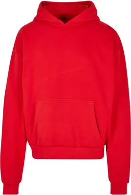 Produktbild von Build Your Brand BY162 | Ultra Heavy Baumwolle Box Herren Hoody - Kapuzenpullover - Farbe: City Red - Größe: 3XL