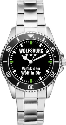 Produktbild von KIESENBERG Herrenuhr Armbanduhr Wolfsburg Geschenk Artikel Idee Fan Analog Quartz 2362