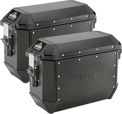 Produktbild von Givi Trekker Alaska 36 Seitenkoffer-set Schwarz Schwarz One Size