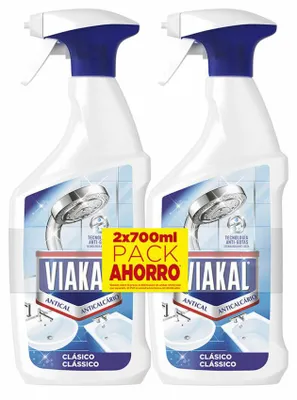 Immagine prodotto di SPRAY ANTICALCARE VIAKAL, LOTE 2 x 700 ml
