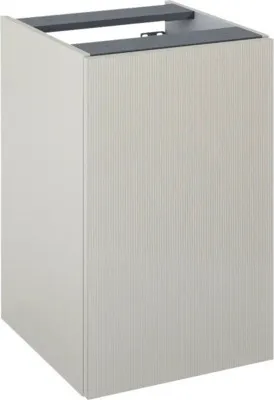 Obrázek produktu pro Koupelnová skříňka nízká Jungborn NONUS fume 400 x 63,5 x 453 mm