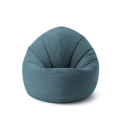 Produktbild von Lumaland Sitzsack Interior Line - Sitzkissen Runder - Indoor - 300l Füllung - 120 x 80 x 75 cm - Lime