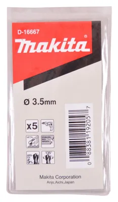 Immagine prodotto di Makita Bohrer HSS-CO 3,5x70mm 5Stk D-16667