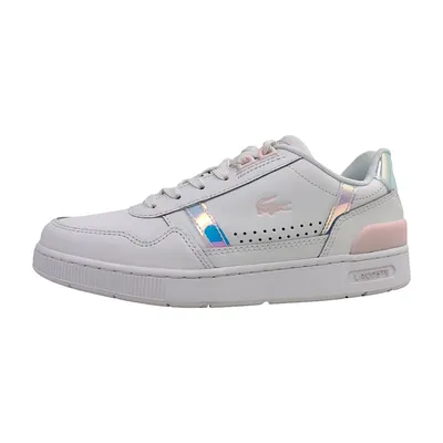 Produktbild von Lacoste T-Clip Pastel Accent Snea Schnürer Weiß in Gr. 39