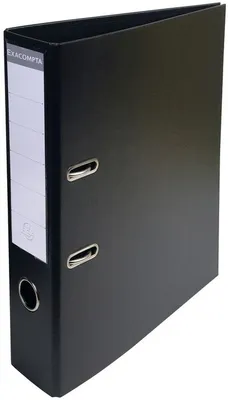Zdjęcie produktu dla Folder Premium A4 PVC 70mm czarny Opakowanie 10 sztuk