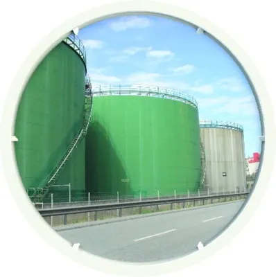 Immagine prodotto di Specchio di traffico D.800mm plastica, bianco 22m DANCOP
