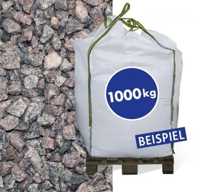 Immagine prodotto di Pietrisco di granito rosso nordico 8-16 mm, 1.000 kg in big bag