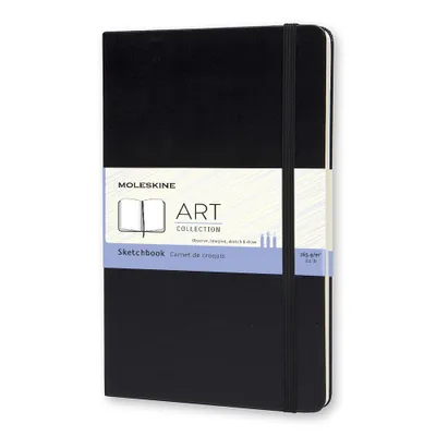 Obrázok produktu pre Moleskine Art, Jednofarebné, Čierna, 104 listy, 165 g/m², tvrdý obal, Univerzálne