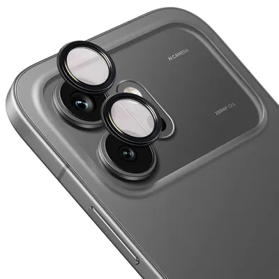 Produktbild von Glas für die Kamera für Honor 600 5G, Bizon Glass Snap Lens, 1 Set, Schwarzer Rahmen