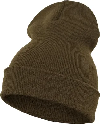 Produktbild von FLEXFIT 1501KC | Heavyweight Long Beanie Wintermütze - Farbe: Olive - Größe: One Size