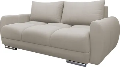 Produktbild von MIRJAN24 Sofa Logo 2, Wohnzimmer Couch, 2-Sitzer, Wellenfeder, Polstersofa (Farbe: Velo 623)