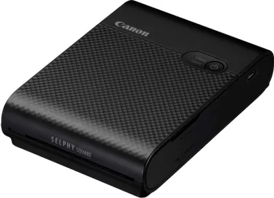 Produktbild von Canon SELPHY SQUARE QX10 mobiler WLAN-Farbfotodrucker, Schwarz